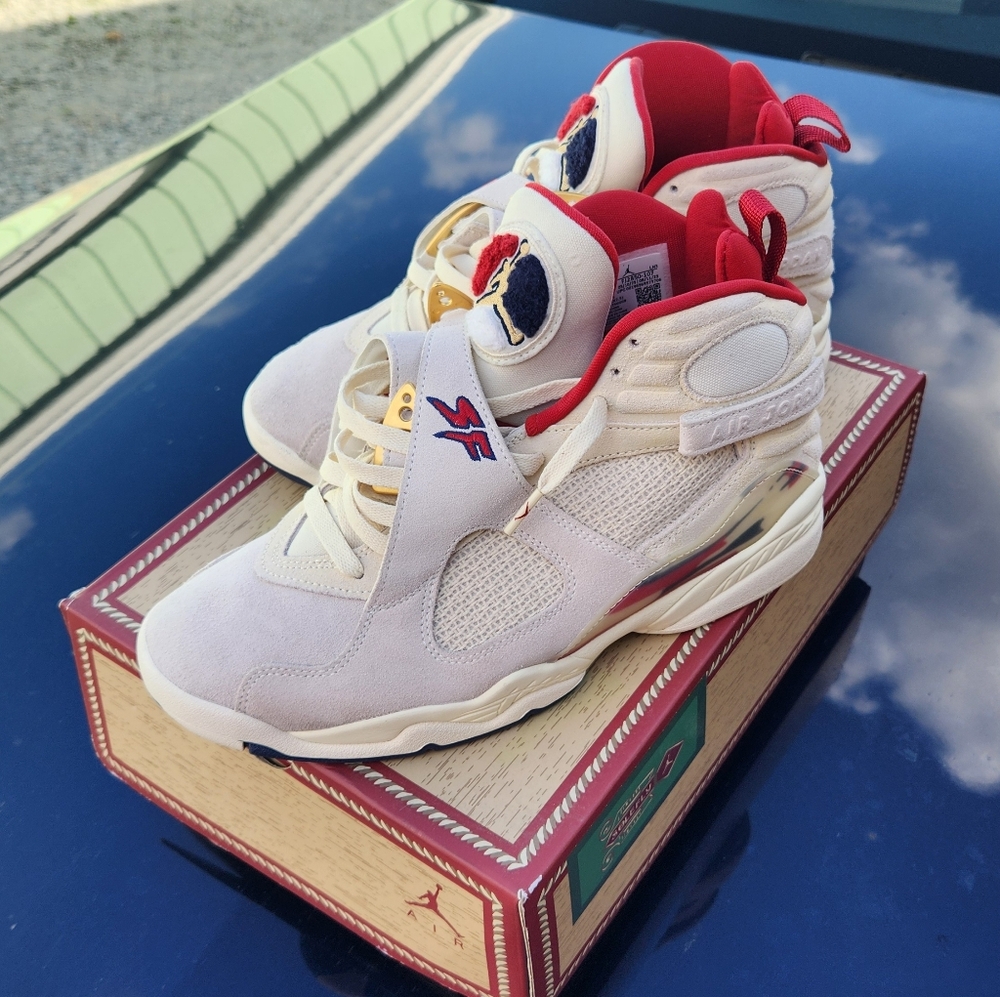 AUTHENTIC AIR JORDAN 8 RETRO SP 'SOLEFLY' SIZE 8